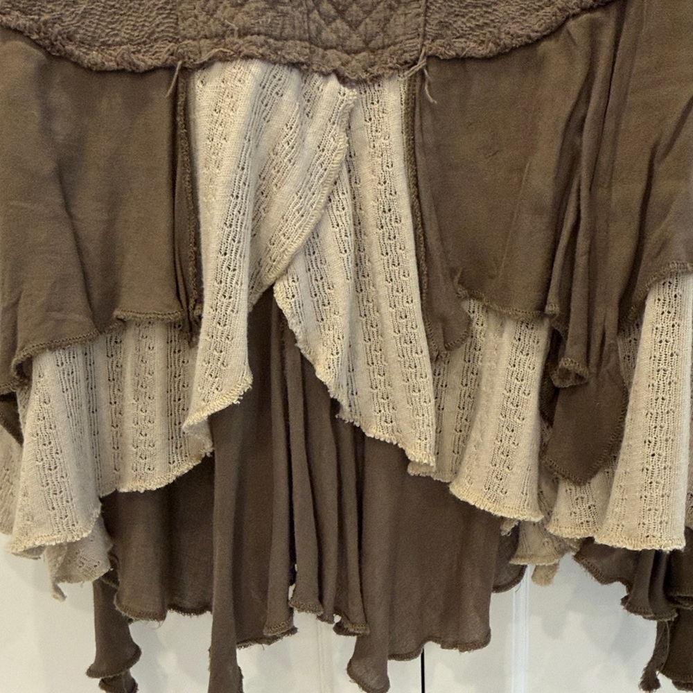 Free People Layered Button-Up Jacket - Picture 4 of 6